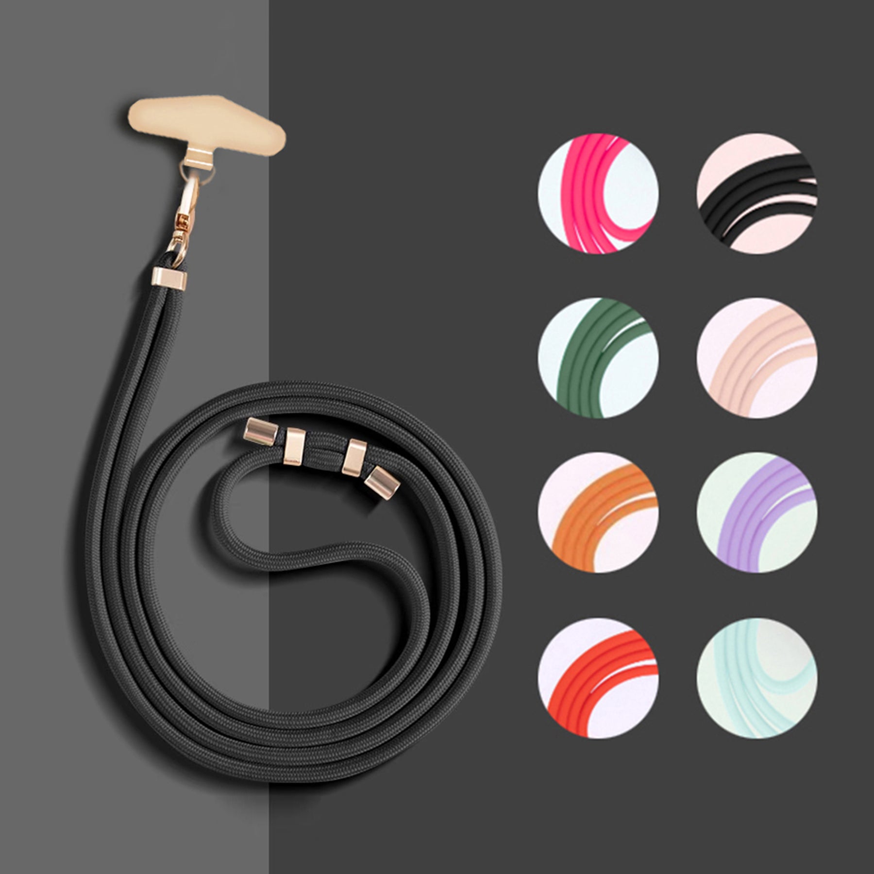 Cordino Per Cellulare Silicone Lungo