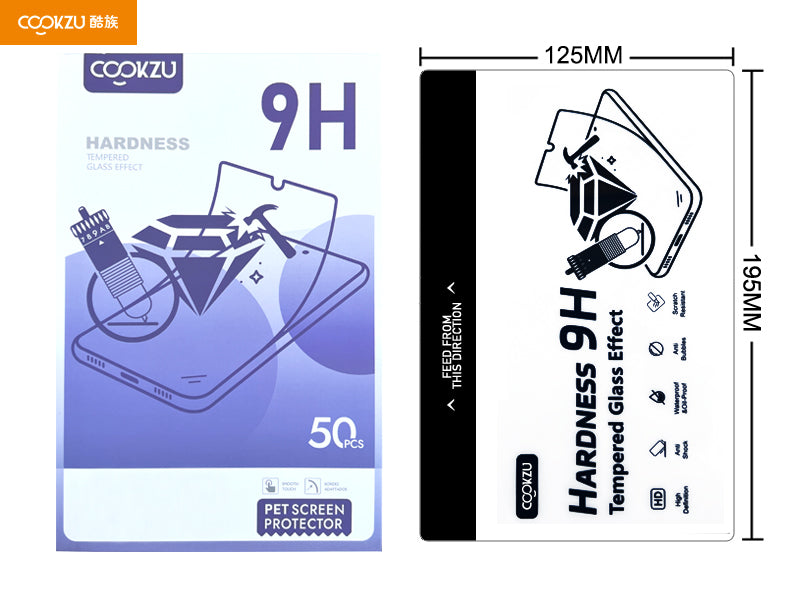 PELLICOLA TAGLIATA 9H CLEAR (50PZ/1PACCO)-thumbmail-1