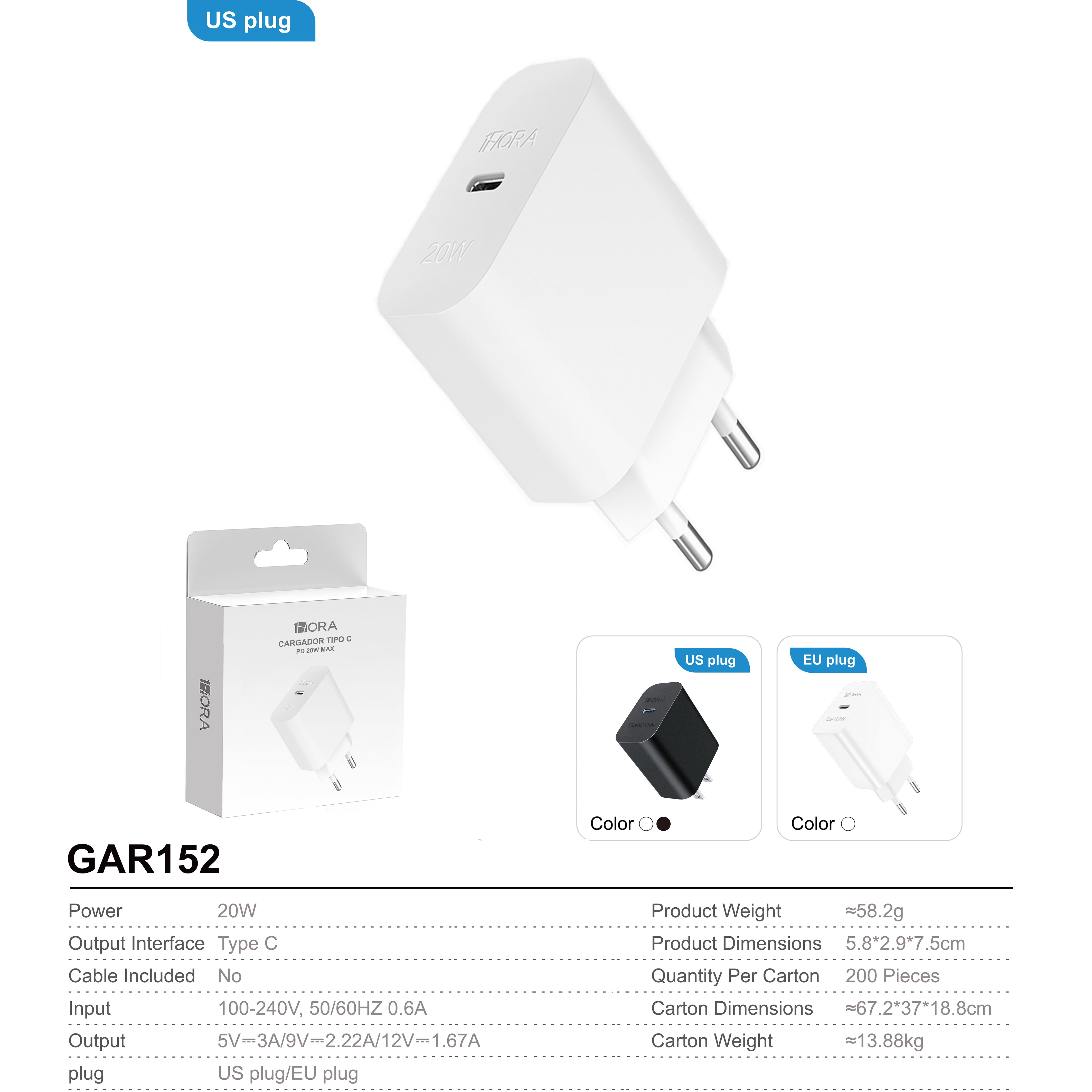 GAR152B CARICATORE TYPE-C