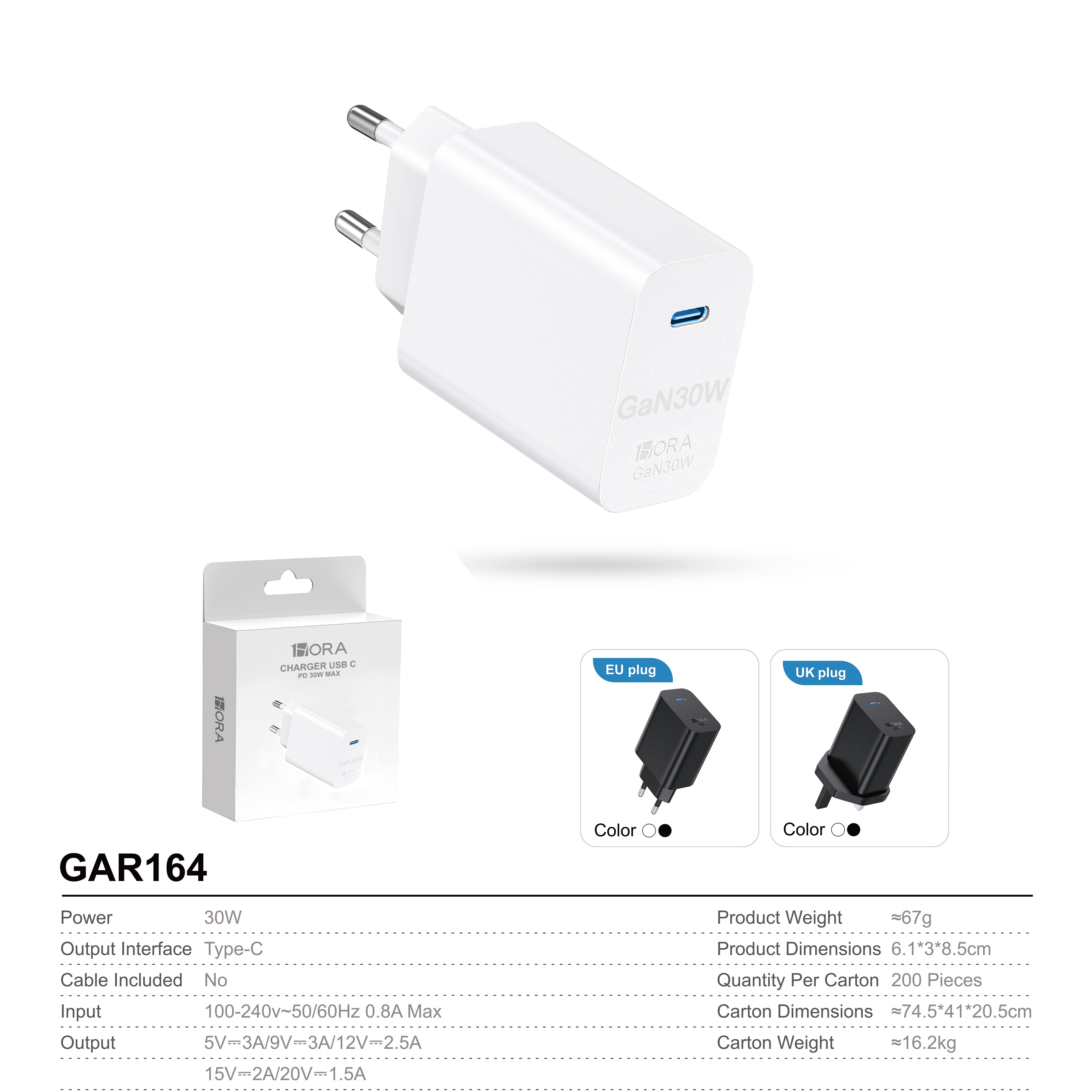 GAR164B CARICATORE TYPE-C