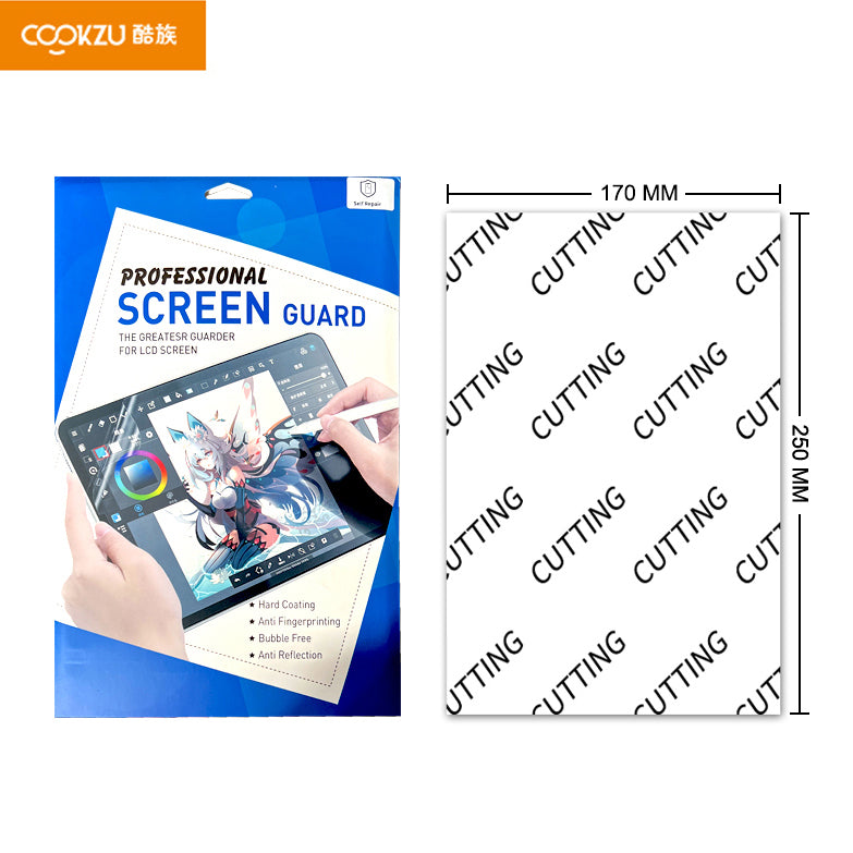 PELLICOLA TAGLIATA 7 INCH (CLEAR)(10PZ/1PACCO)