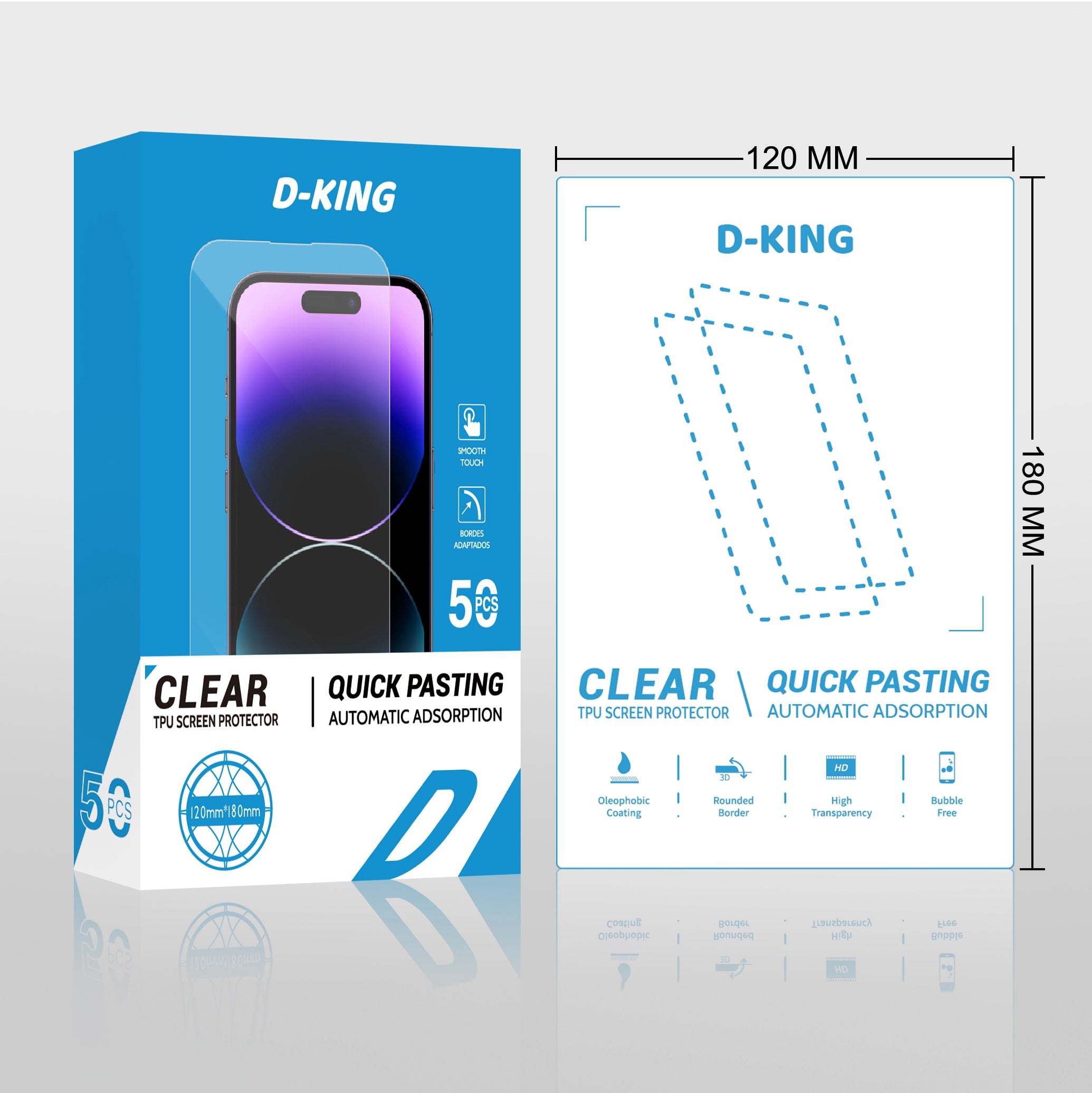 PELLICOLA TAGLIATA CLEAR (50PZ/1PACCO)