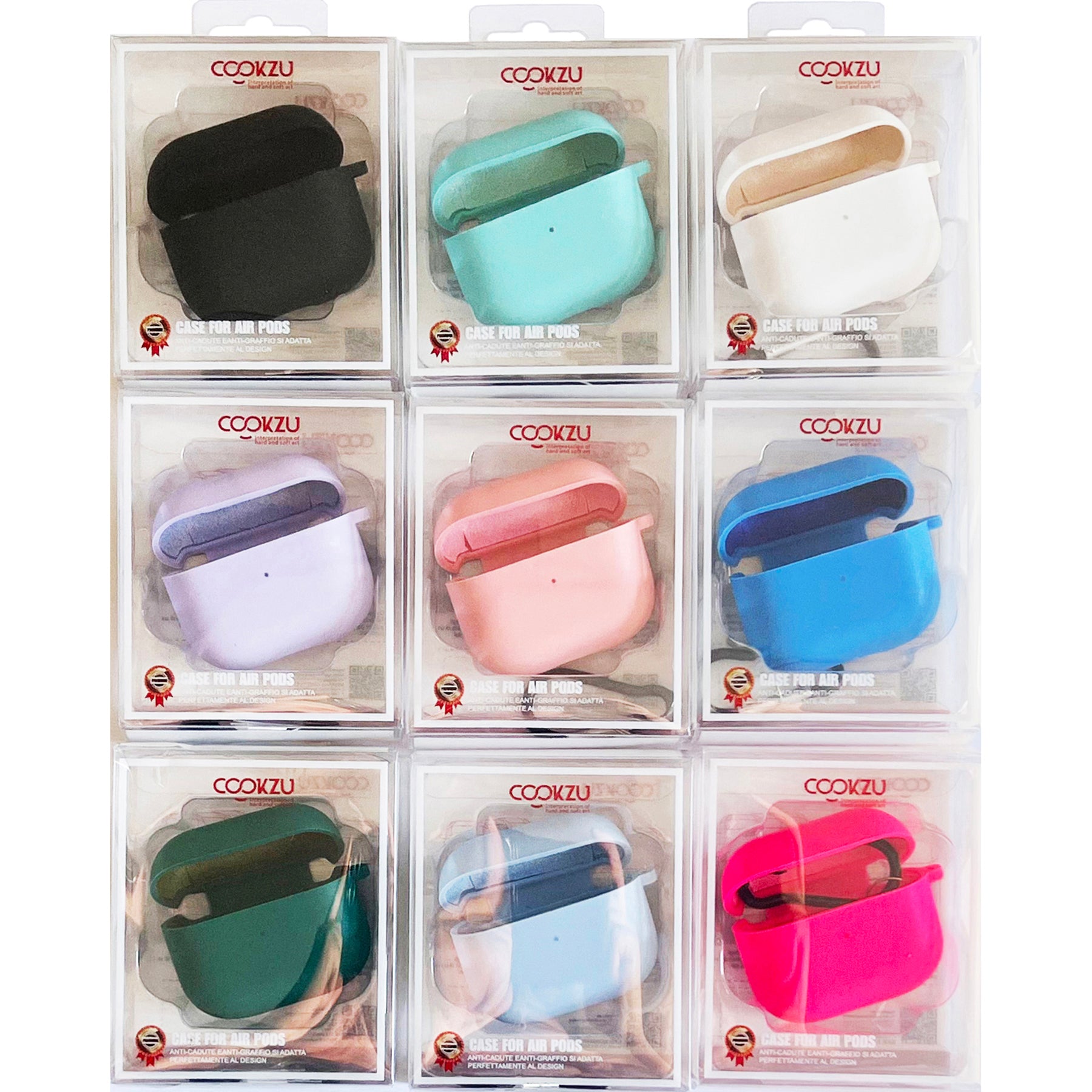 Custodia Airpods Resistente Antiurto Protettiva Leggera
